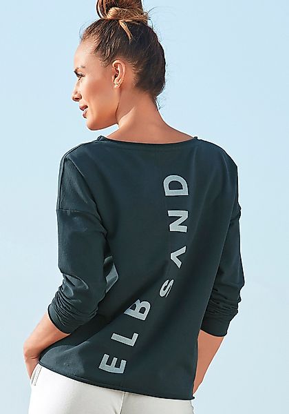 Elbsand Sweatshirt Raina mit Logoprint am günstig online kaufen