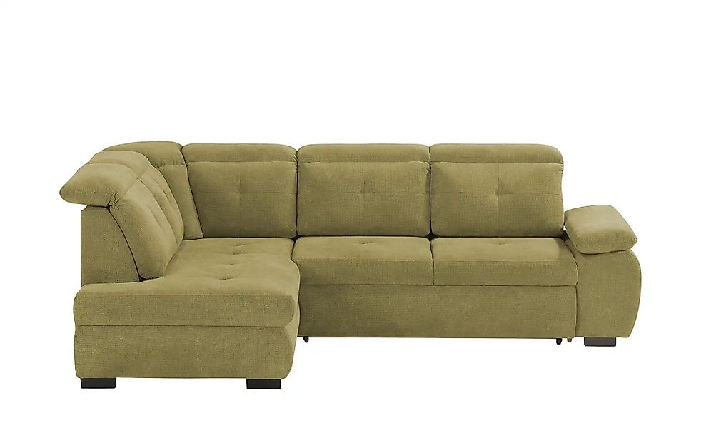 smart Ecksofa  Tamara ¦ grün ¦ Maße (cm): H: 90 Polstermöbel > Sofas > 3-Si günstig online kaufen