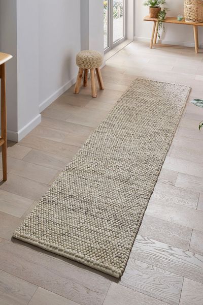 FLAIR RUGS Läufer "Minerals" rechteckig 10 mm Höhe Teppich aus Wollmischung günstig online kaufen