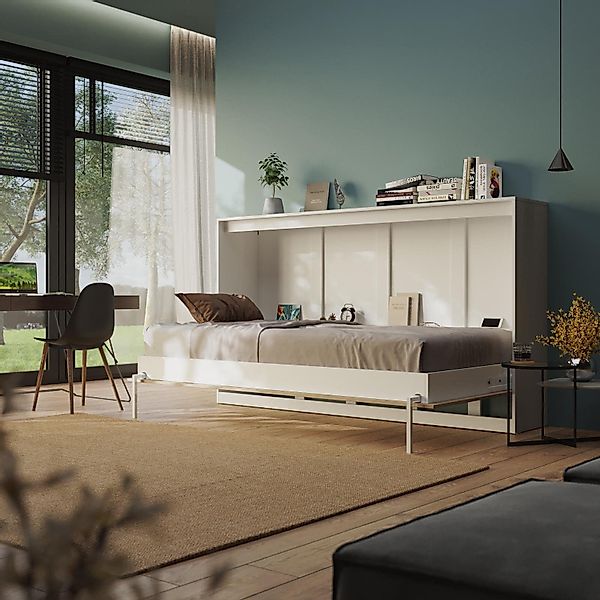 HeimLiving Schrankbett Classico 100/140/160x200 cm Vertikal günstig online kaufen