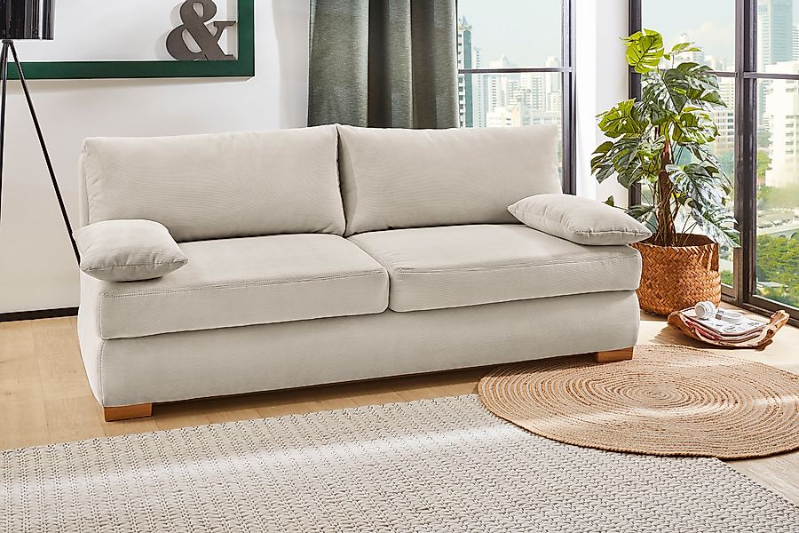 Jockenhöfer Gruppe Schlafsofa »Derby« Dauerschläfer geeignet,Topper,Tonnent günstig online kaufen