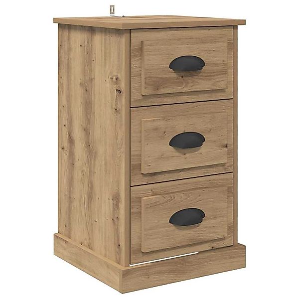 vidaXL Nachttisch Artisan-Eiche 39 x 39 x 67,5 cm Holzwerkstoff 881341 günstig online kaufen