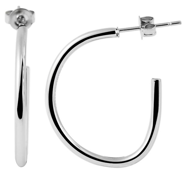 AKZENT Ohrring-Set Elvina Creolen Ohrringe Edelstahl silber Damen wasserfes günstig online kaufen