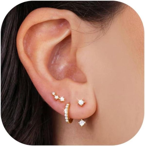 LuxusKollektion Schmuckset Ohrringe Silber 925 14K günstig online kaufen