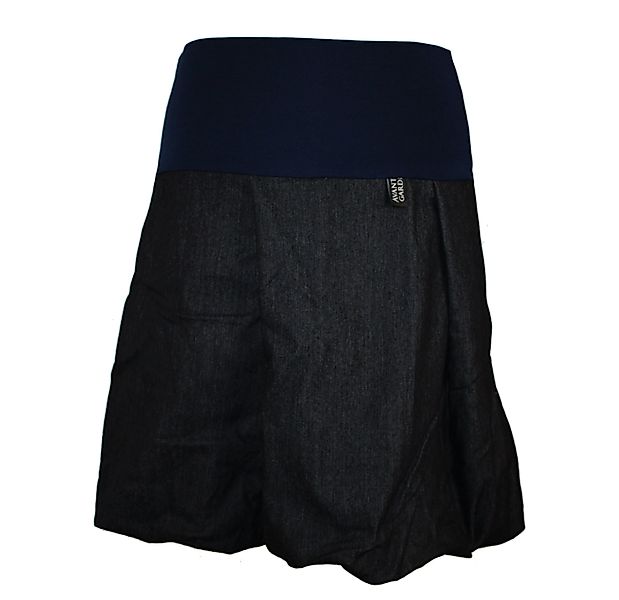 dunkle design Jeansrock Ballonrock 51cm Uni günstig online kaufen