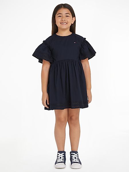 Tommy Hilfiger A-Linien-Kleid BRODERIE ANGLAISE DRESS günstig online kaufen