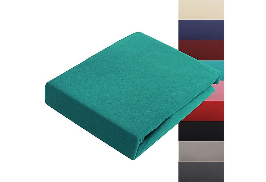 Buymax Spannbettlaken Thermo Fleece Winter Flausch Bettlaken Spannbetttuch, günstig online kaufen