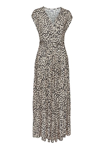 Buffalo Maxikleid (mit Bindegürtel) mit Alloverdruck, günstig online kaufen