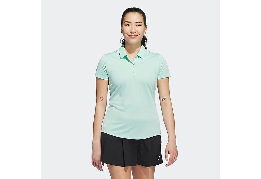 adidas Performance Poloshirt SOLID PERFORMANCE SHORT SLEEVE FÜR DAMEN mit D günstig online kaufen