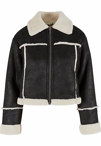 URBAN CLASSICS Winterjacke "Urban Classics Ladies Shearling Jacket" 1 Stk. günstig online kaufen
