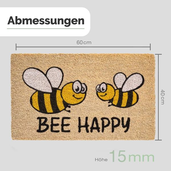 Entrando Fußmatte Kokosfußmatte, Rechteckig, Höhe: 15 günstig online kaufen