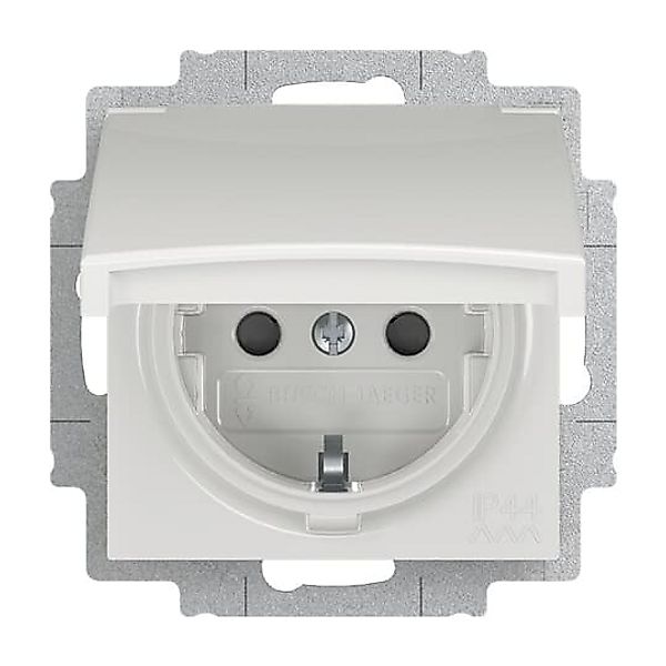 Busch-Jaeger SCHUKO Steckdosen-Einsatz alpinweiß 20 EUCKBD-914 günstig online kaufen