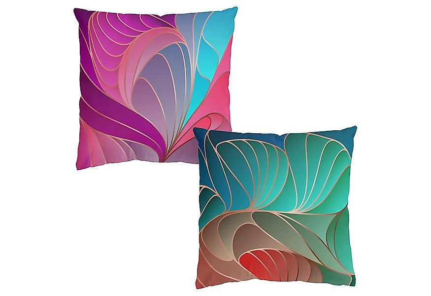 Bilderdepot24 Dekokissen 2-teilig drinnen Kissenhülle/ Sofakissen/ Zierkiss günstig online kaufen
