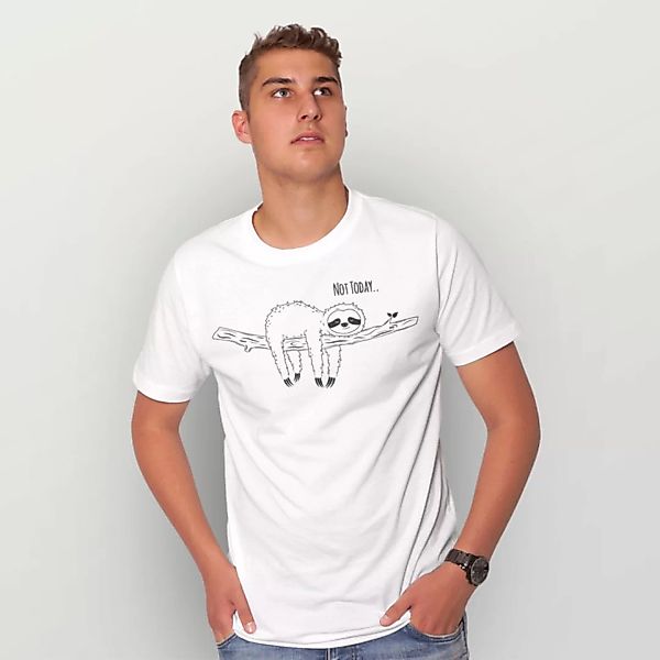 "Not Today..." Männer T-shirt Reine Biobaumwolle (Kba) günstig online kaufen