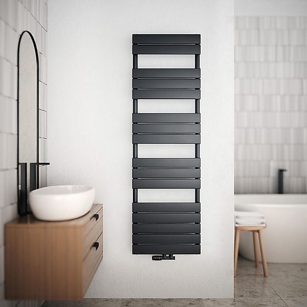 Aquabad® Badheizkörper AUREA Handtuch Heizkörper Mittelanschluss günstig online kaufen
