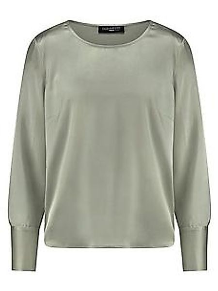 Bluse zum Schlupfen aus Seide Fadenmeister Berlin grün günstig online kaufen