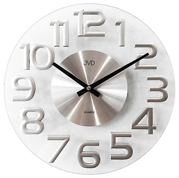 JVD Wanduhr Wanduhr modern Glasuhr - günstig online kaufen