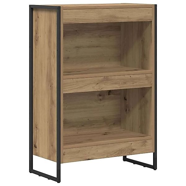 vidaXL Bücherregal Kunsthandwerk Eiche 80 x 30 x 155 cm Holzwerkstoff 88638 günstig online kaufen