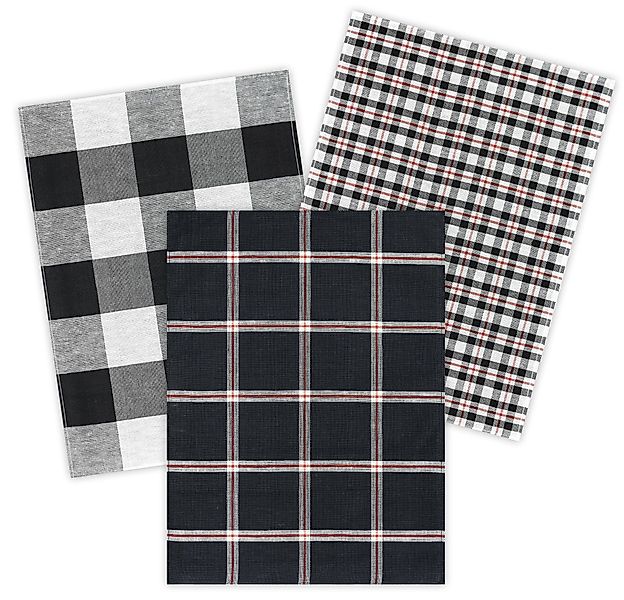 Kracht Geschirrtuch Landhaus, (Set, 3-tlg., Set), günstig online kaufen