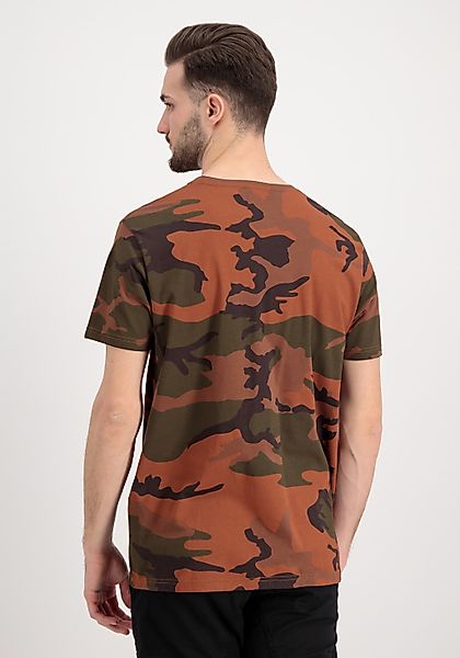 Alpha Industries T-Shirt "Alpha Industries Men - T-Shirts Basic T-Shirt Cam günstig online kaufen