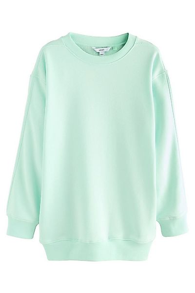Next Longsweatshirt Angerautes Relaxed Fit Oversized-Sweatshirt (1-tlg) günstig online kaufen