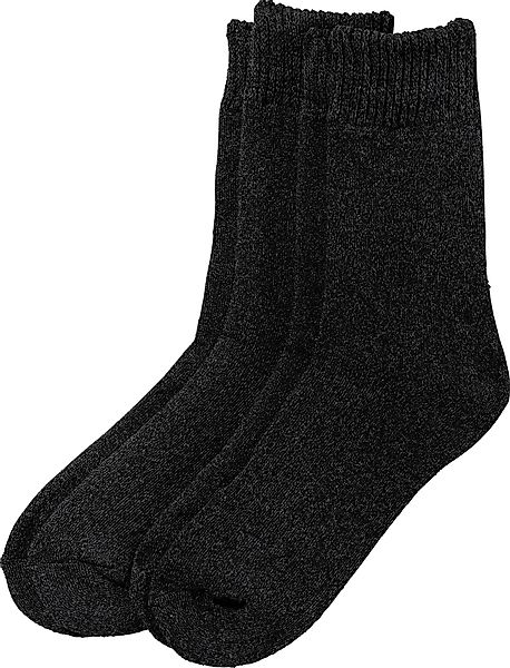REDBEST Socken Herren-Thermo-Socken 2 Paar Uni günstig online kaufen
