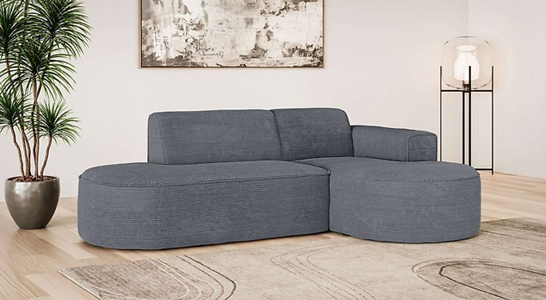 OTTO home Ecksofa »ADELLA Design-Sofa mit Recamiere rechts/links, 248/159/7 günstig online kaufen