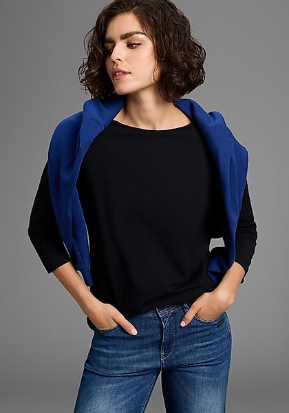 Laura Scott 3/4-Arm-Shirt mit U-Boot-Ausschnitt - NEUE KOLLEKTION günstig online kaufen