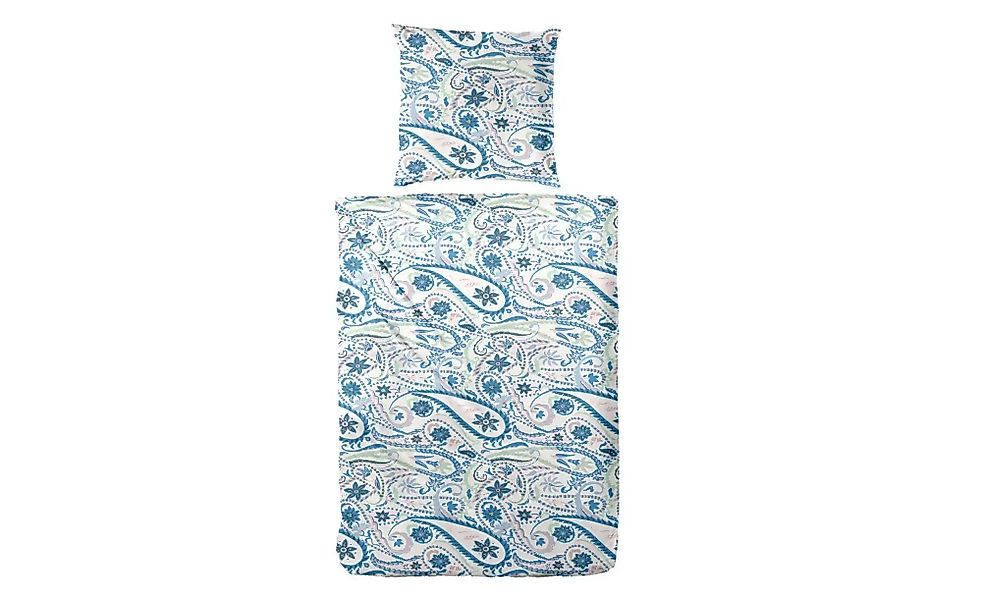 Primera Bettwäsche "Mako-Satin-Bettwäsche Pastel Paisley" 2 Stk. tlg. mit e günstig online kaufen