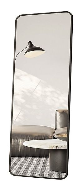 WDWRITTI Spiegel rechteckig Schwarz 150x50 Flurspiegel modern groß mit Alu günstig online kaufen