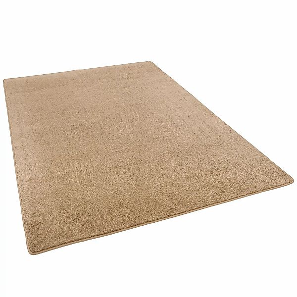 Snapstyle Hochflor Velours Teppich Luna Karamell 133x133cm günstig online kaufen