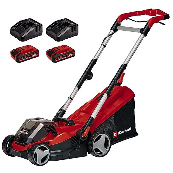 Einhell Akkurasenmäher "Einhell Power X-Change RASARRO 36/34", mit 2x Akku günstig online kaufen