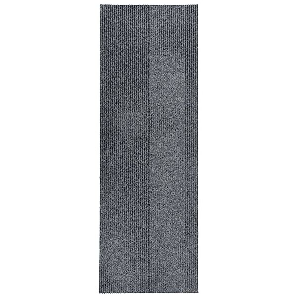 furnicato Läufer Schmutzfangläufer Grau 100x350 cm günstig online kaufen