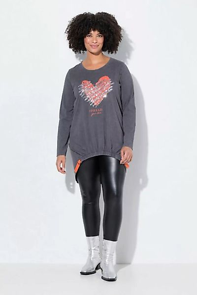 Angel of Style Sweatshirt Sweatshirt A-Linie verziertes Herz günstig online kaufen