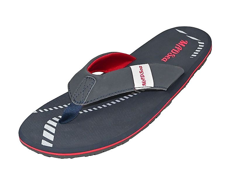 MADSea Beach Man Badepantolette Flip Flop sportlich Zehentrenner rutschfest günstig online kaufen