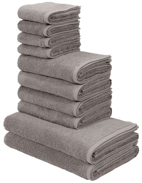my home Handtuch Set Merida, Duschtücher, günstig online kaufen