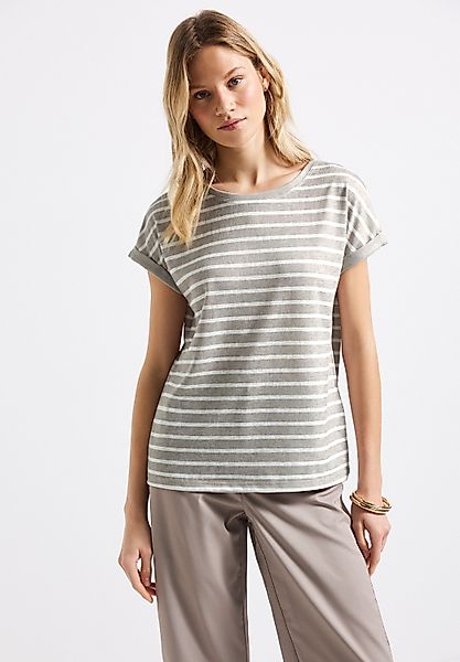 STREET ONE Shirttop mit Streifenmuster günstig online kaufen