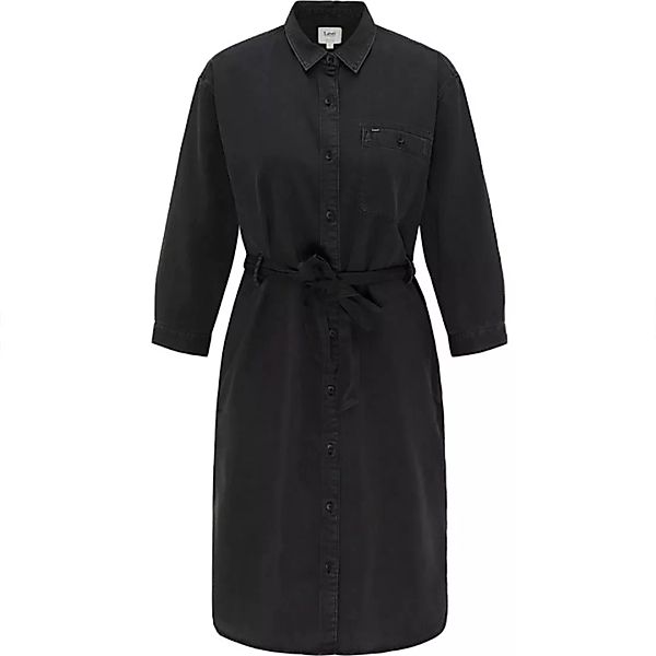 Lee Long Denim Kurzes Kleid XL Black günstig online kaufen
