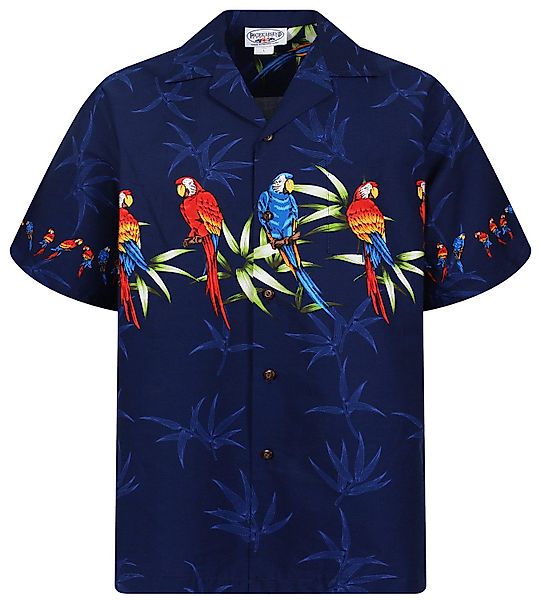 Pacific Legend Hawaiihemd Papagei Brustdruck Original günstig online kaufen