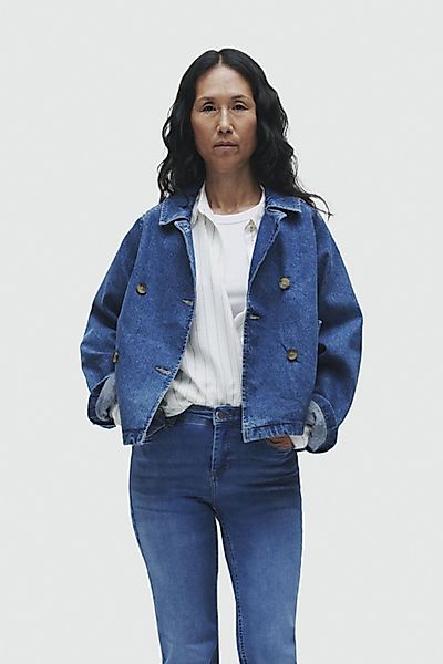 ONLY Jeansjacke "ONLAPRIL SHORT DNM TRENCH AKM" günstig online kaufen
