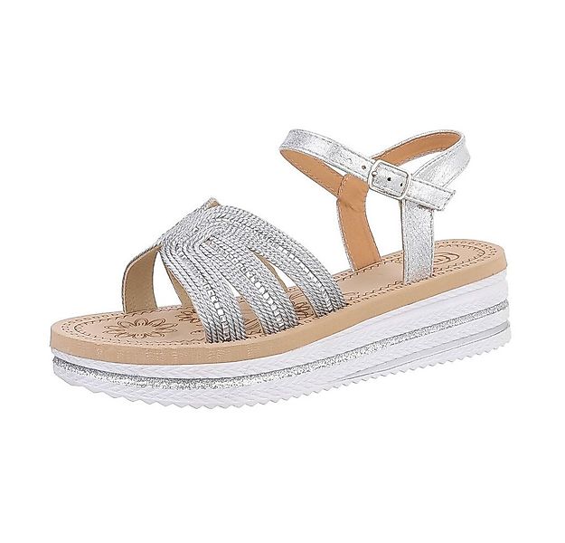 Ital-Design Damen Freizeit Plateausandaletten (86526974) Keilabsatz/Wedge K günstig online kaufen