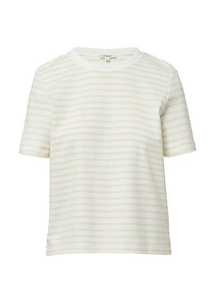 s.Oliver T-Shirt -  Damen T-Shirt aus weichem Interlockjersey günstig online kaufen