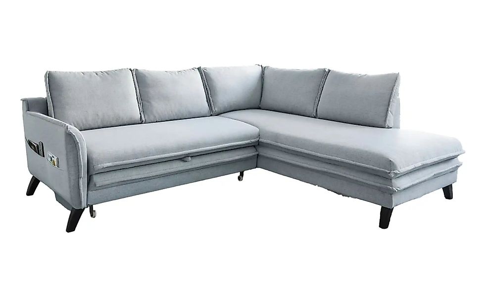 Miuform Ecksofa mit Schlaffunktion Charming Charlie ¦ grau ¦ Maße (cm): B: günstig online kaufen