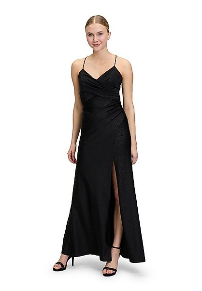 Vera Mont Abendkleid Damen im Glitzer-Look Wickel-Design günstig online kaufen