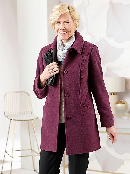 Classic Wolljacke, ohne Kapuze günstig online kaufen