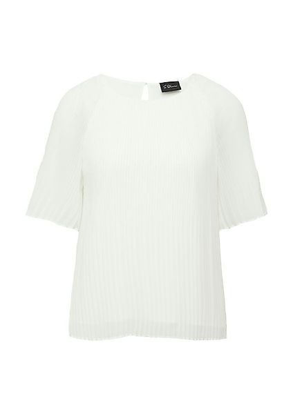 s.Oliver BLACK LABEL Kurzarmbluse – Stilvoll günstig online kaufen