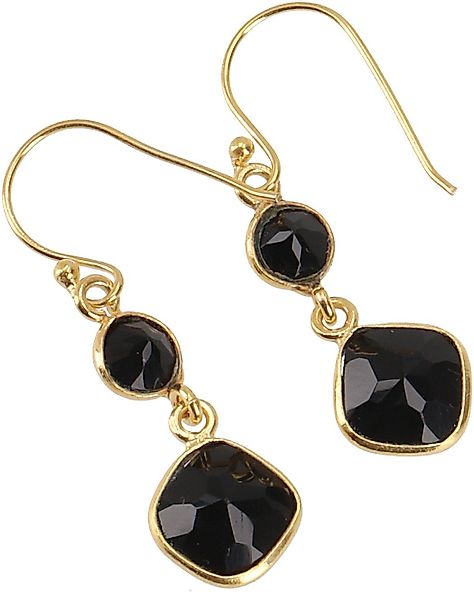 Guru-Shop Paar Ohrhänger Vergoldete Boho Ohrringe günstig online kaufen