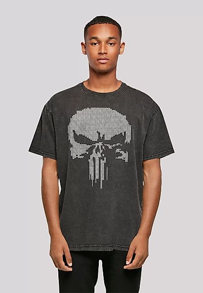 F4NT4STIC T-Shirt "Marvel Punisher Fake Knit" günstig online kaufen