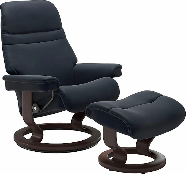 Stressless Fußhocker "Sunrise" mit Classic Base, Gestell Wenge günstig online kaufen