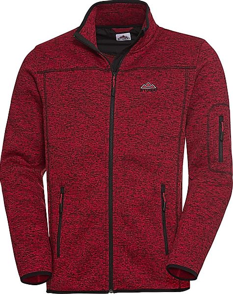 Stubai Strickfleecejacke Gerader, bequemer Schnitt – günstig online kaufen